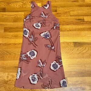 Wild Fable Womens XS Floral Chiffon Dress Cottagecore Romantic Cute Prairiecore